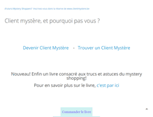 Tablet Screenshot of clientmystere.be